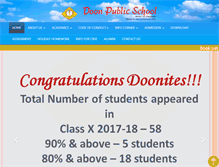 Tablet Screenshot of doonpublicschoolpkl.com